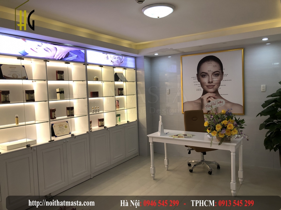 Thiết kế nội thất Spa - Chị Quyên
